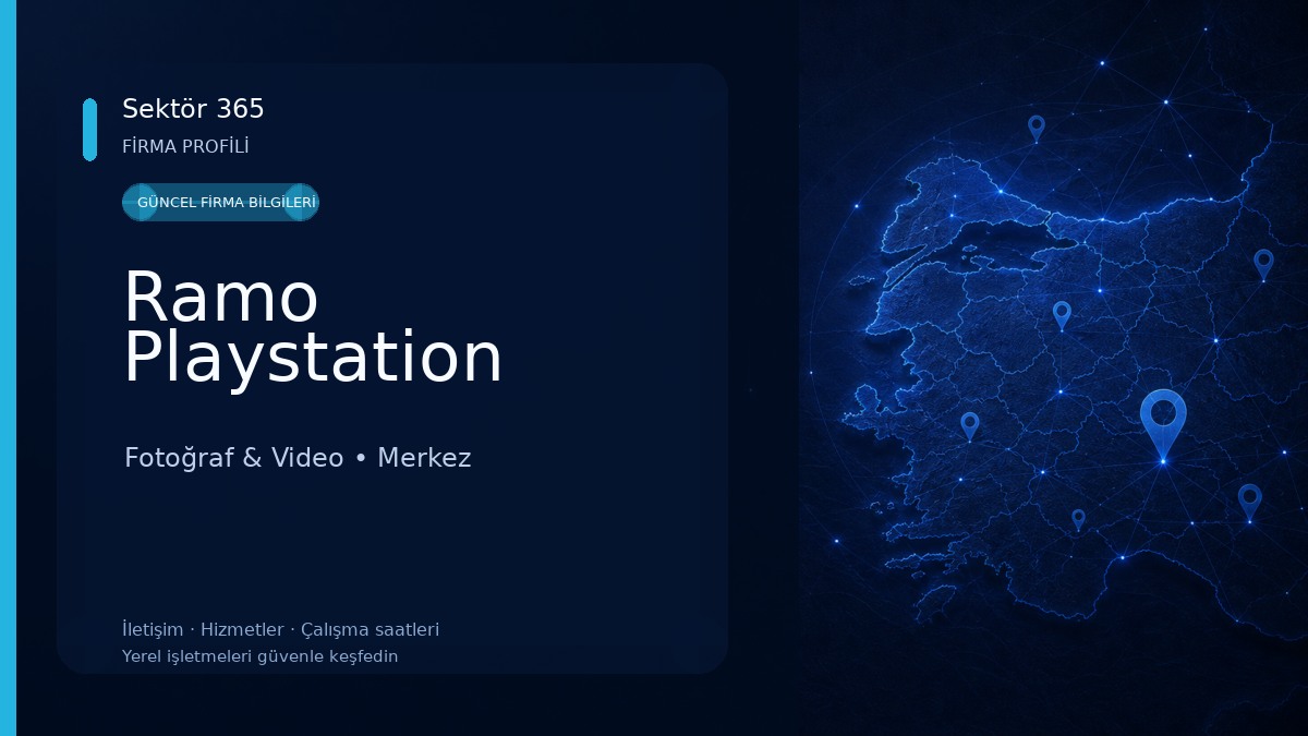 Ramo Playstation Fotoğraf & Video
