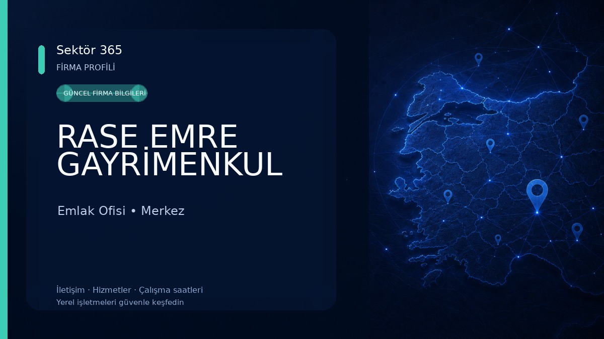 RASE EMRE GAYRİMENKUL Emlak Ofisi