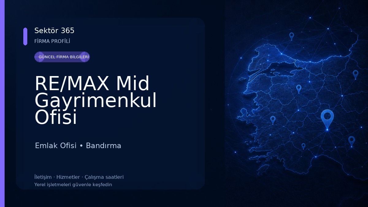 RE/MAX Mid Gayrimenkul Ofisi Emlak Ofisi