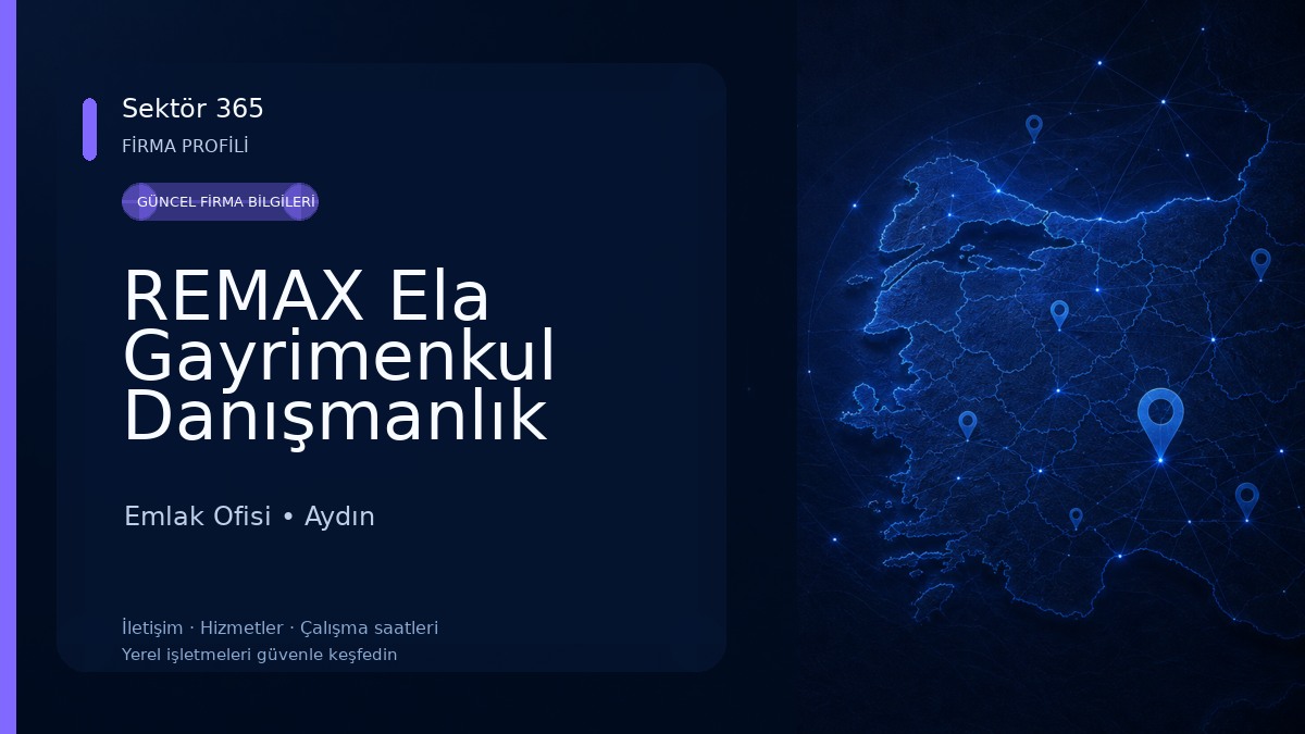 REMAX Ela Gayrimenkul Danışmanlık