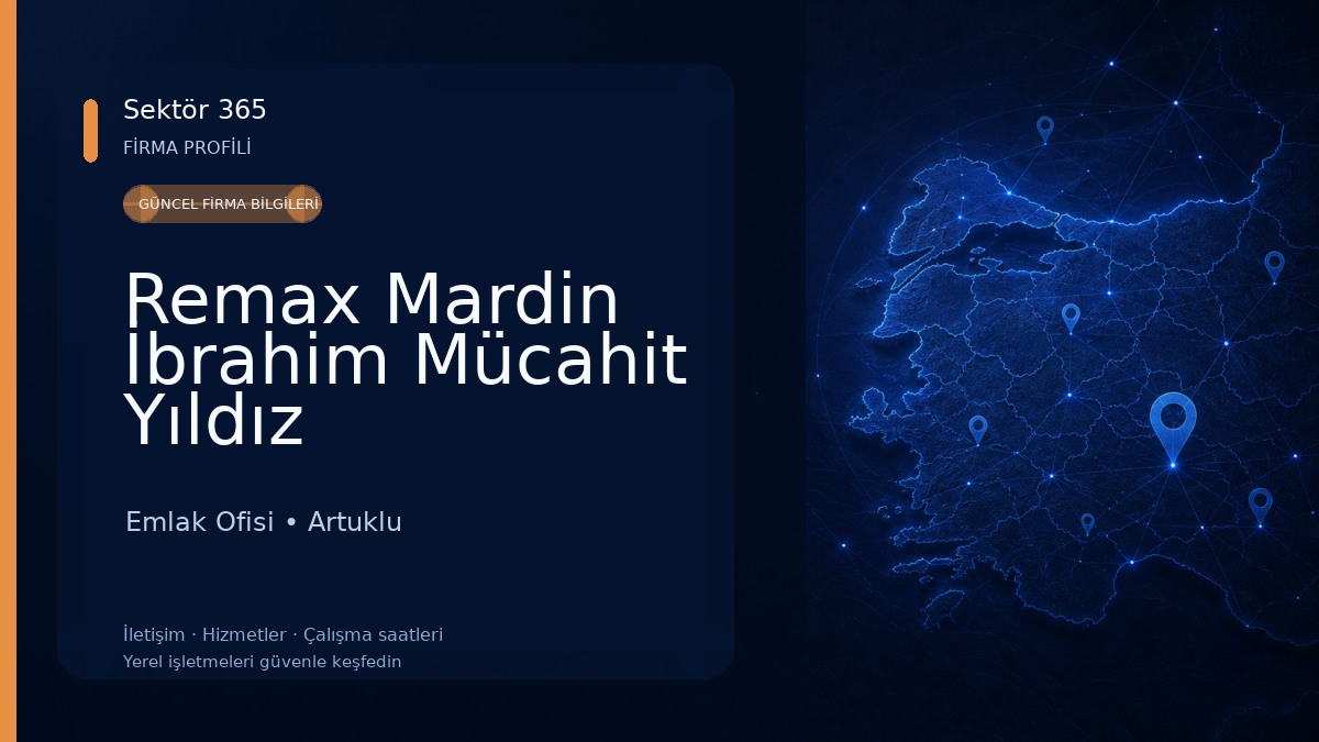 Remax Mardin İbrahim Mücahit Yıldız