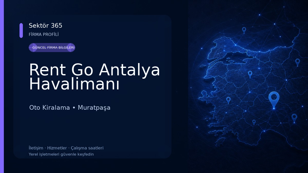 Rent Go Antalya Havalimanı