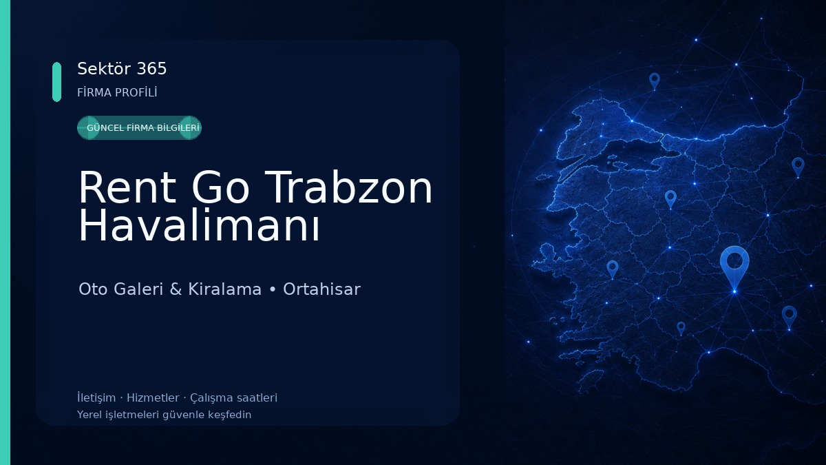 Rent Go Trabzon Havalimanı Oto Galeri & Kiralama