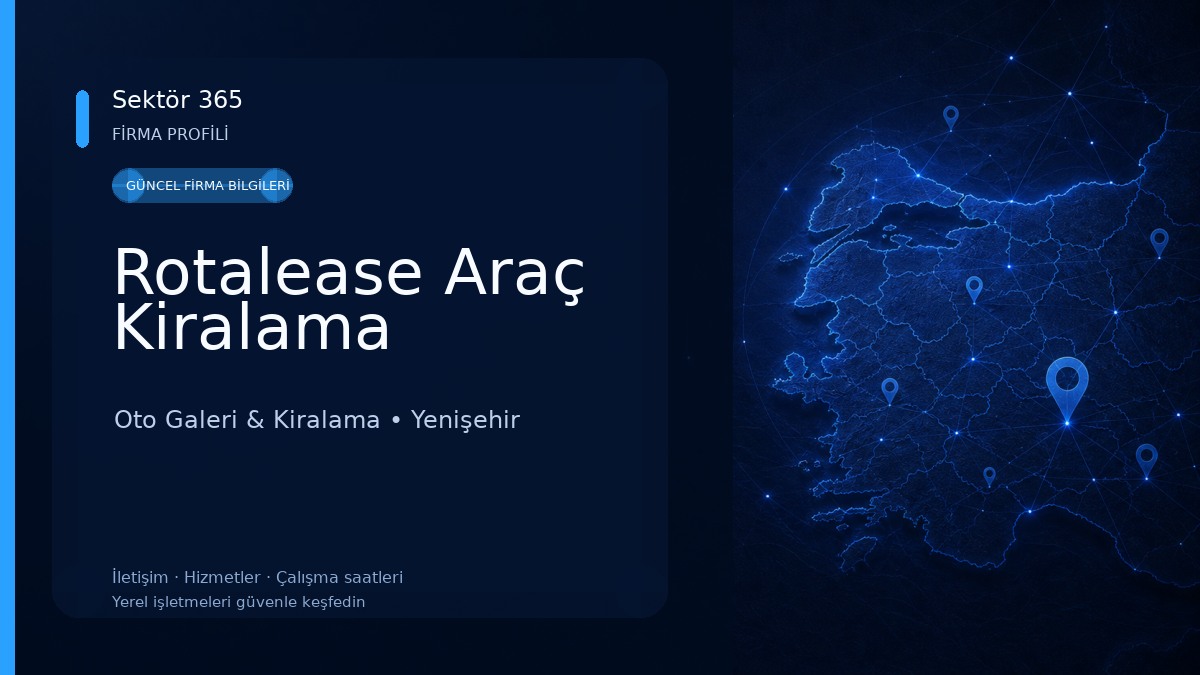 Rotalease Araç Kiralama 