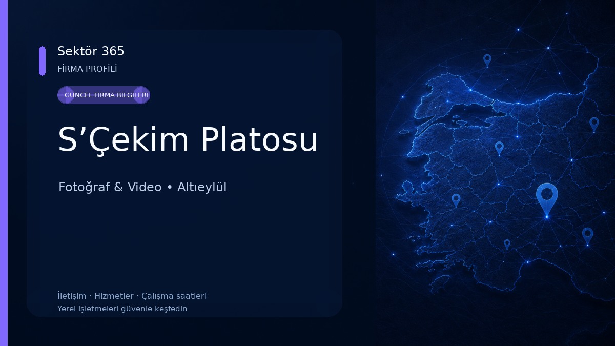 S’Çekim Platosu 