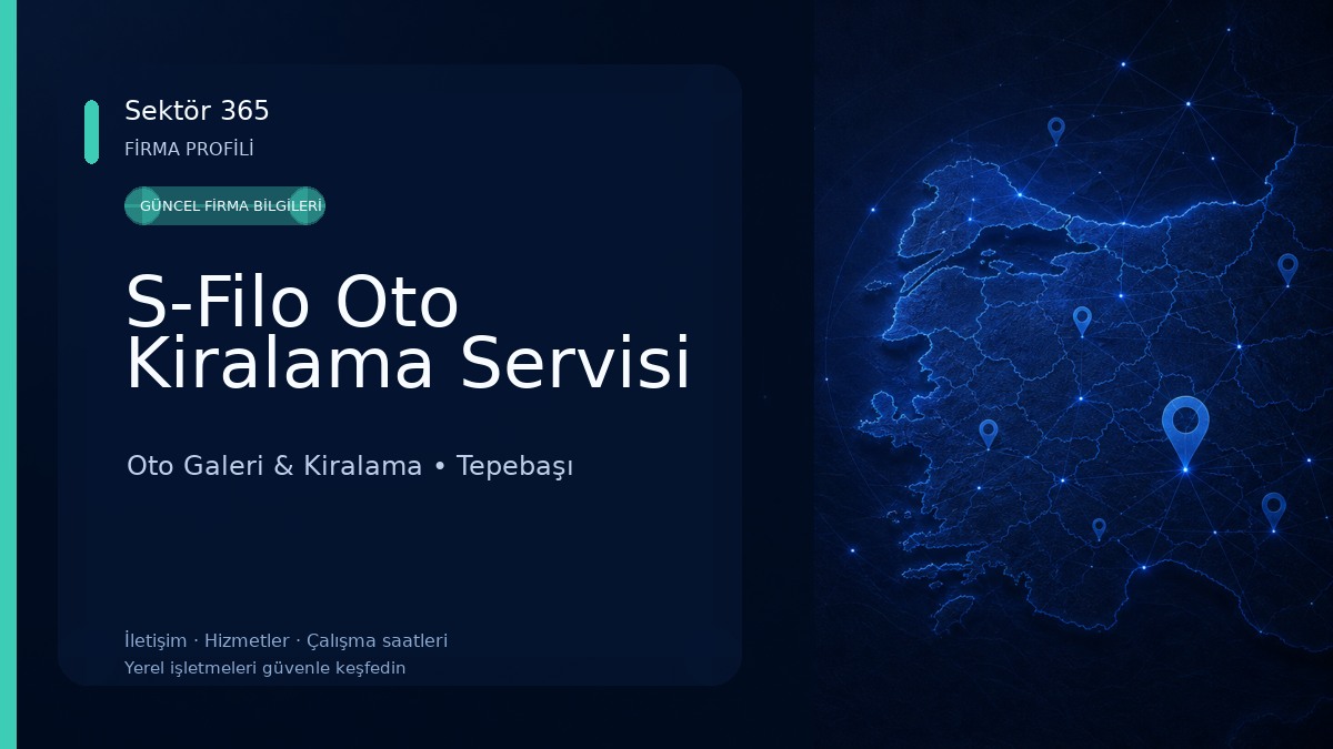 S-Filo Oto Kiralama Servisi Oto Galeri & Kiralama