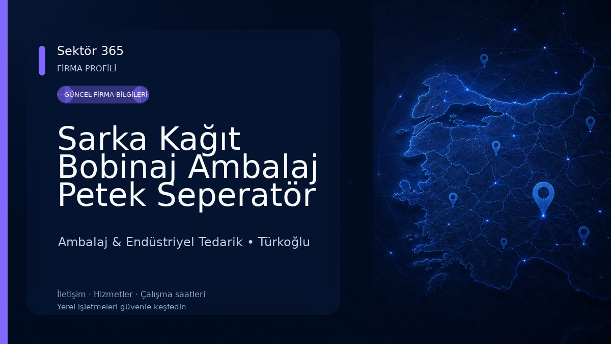 Sarka Kağıt Bobinaj Ambalaj Petek Seperatör 
