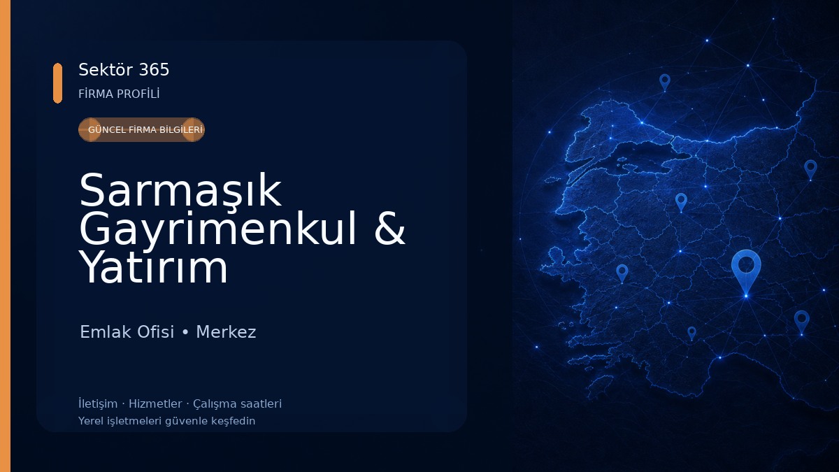 Sarmaşık Gayrimenkul & Yatırım Danışmanlığı 