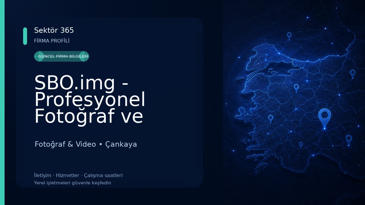 SBO.img - Profesyonel Fotoğraf ve Video Hizmetleri, Ankara Fotoğraf & Video