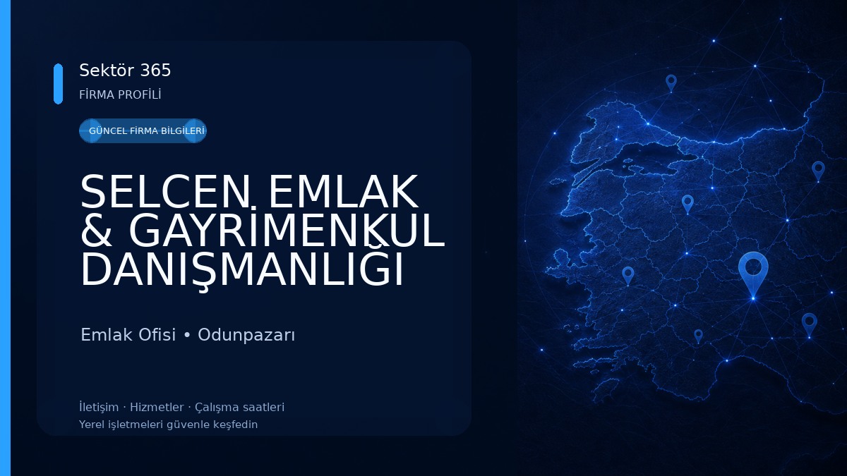 SELCEN EMLAK & GAYRİMENKUL DANIŞMANLIĞI