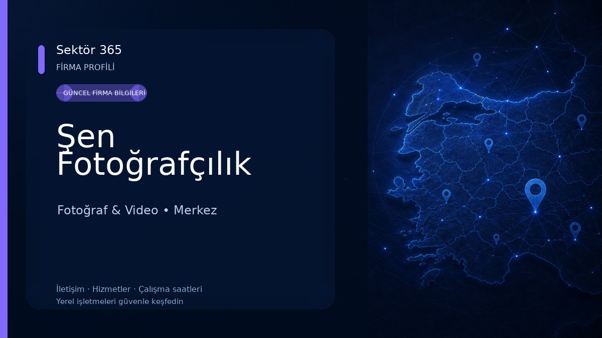 Şen Fotoğrafçılık Fotoğraf & Video