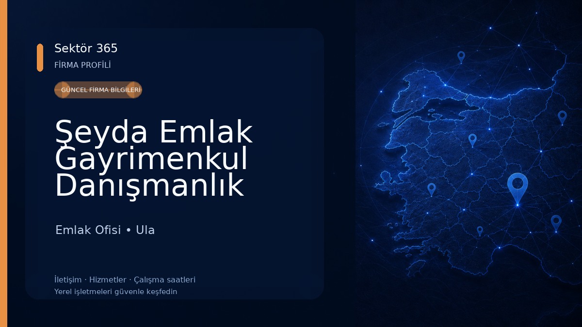 Şeyda Emlak Gayrimenkul Danışmanlık Emlak Ofisi