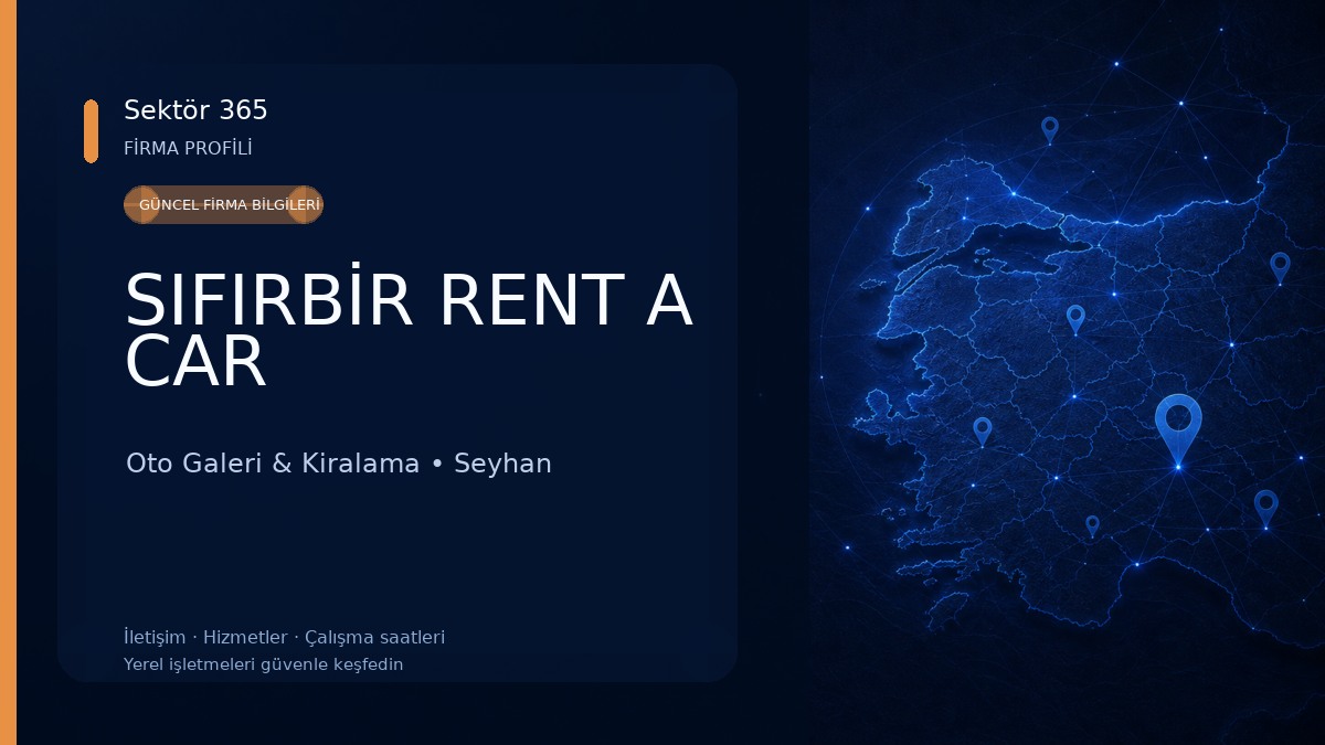 SIFIRBİR RENT A CAR Oto Galeri & Kiralama