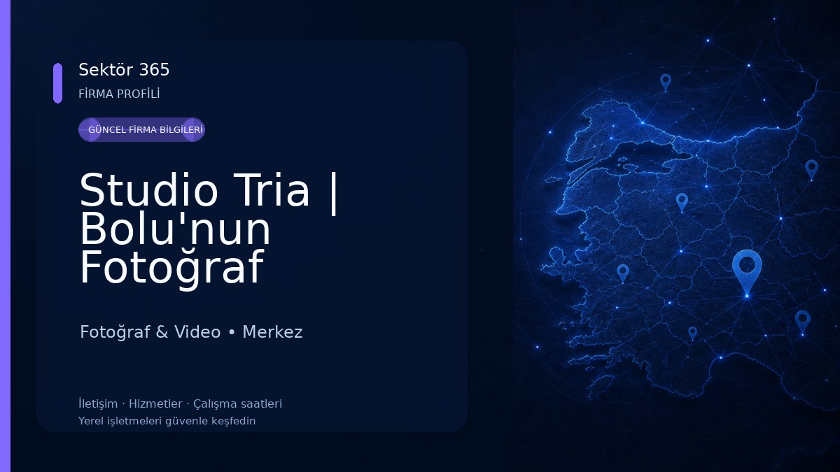 Studio Tria | Bolu'nun Fotoğraf Stüdyosu | instagram: studiotria Fotoğraf & Video