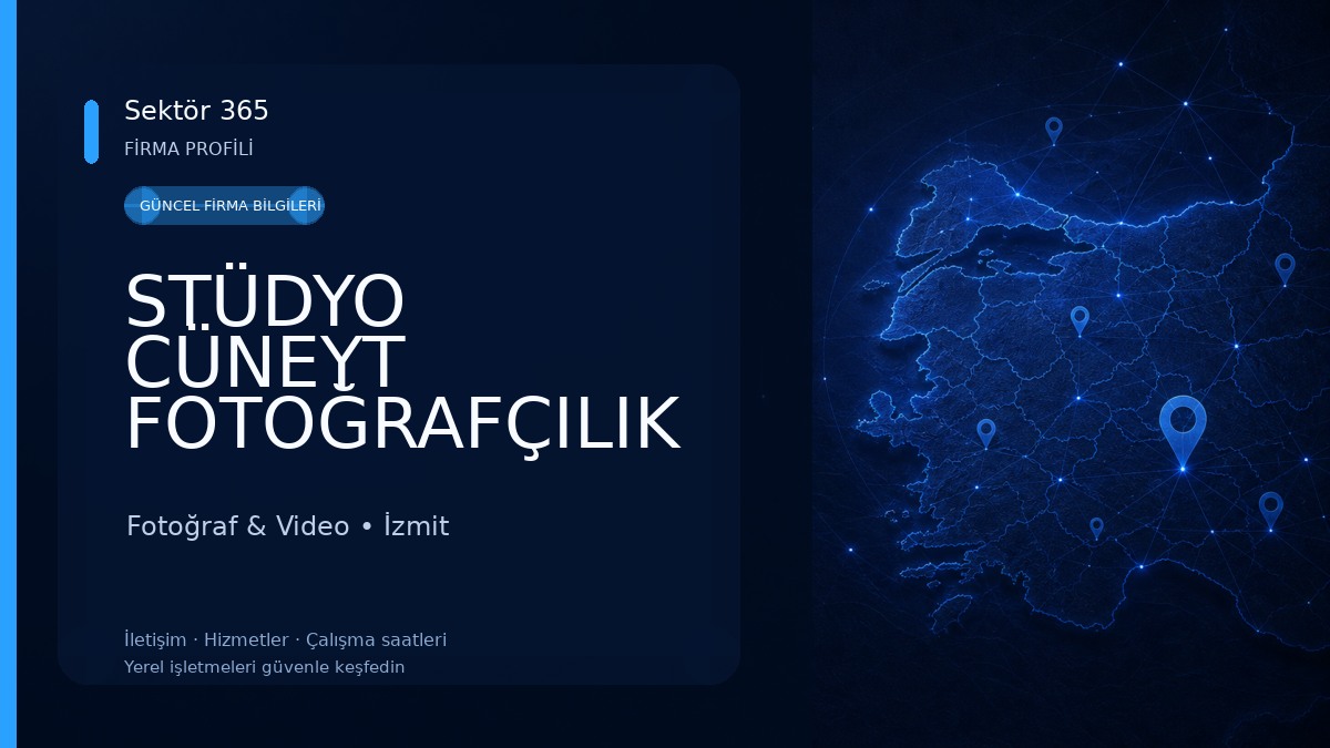 STÜDYO CÜNEYT FOTOĞRAFÇILIK Fotoğraf & Video