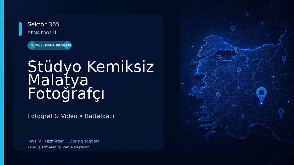 Stüdyo Kemiksiz Malatya Fotoğrafçı Fotoğraf & Video