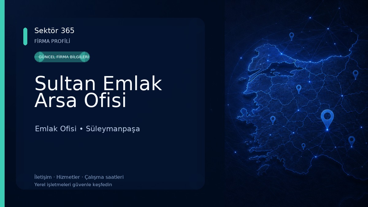 Sultan Emlak Arsa Ofisi Emlak Ofisi