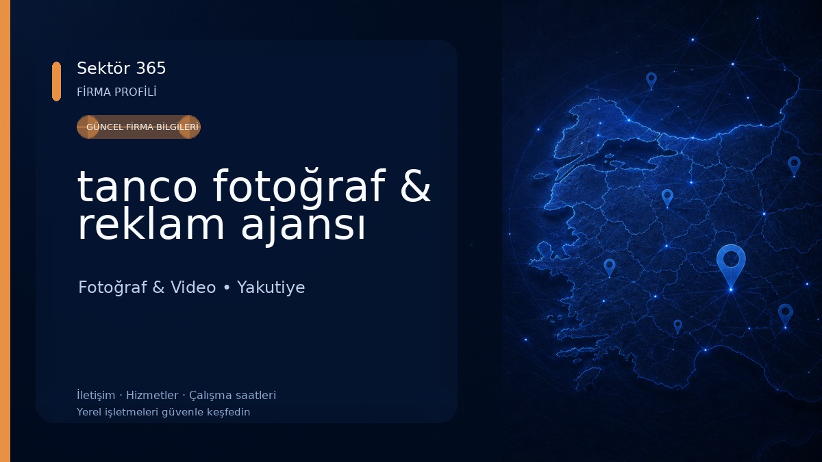 tanco fotoğraf & reklam ajansı Fotoğraf & Video