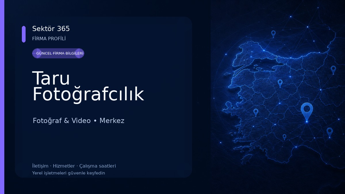 Taru Fotoğrafcılık