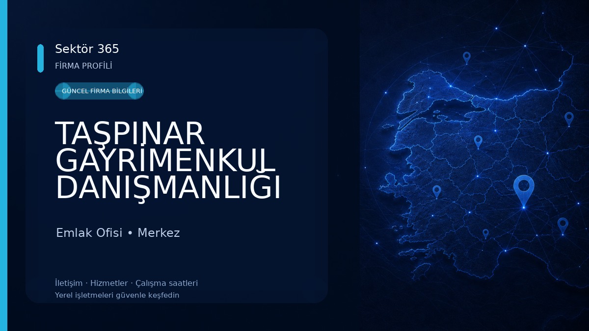 TAŞPINAR GAYRİMENKUL DANIŞMANLIĞI