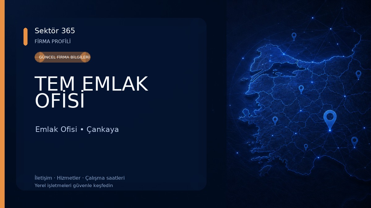TEM EMLAK OFİSİ Emlak Ofisi