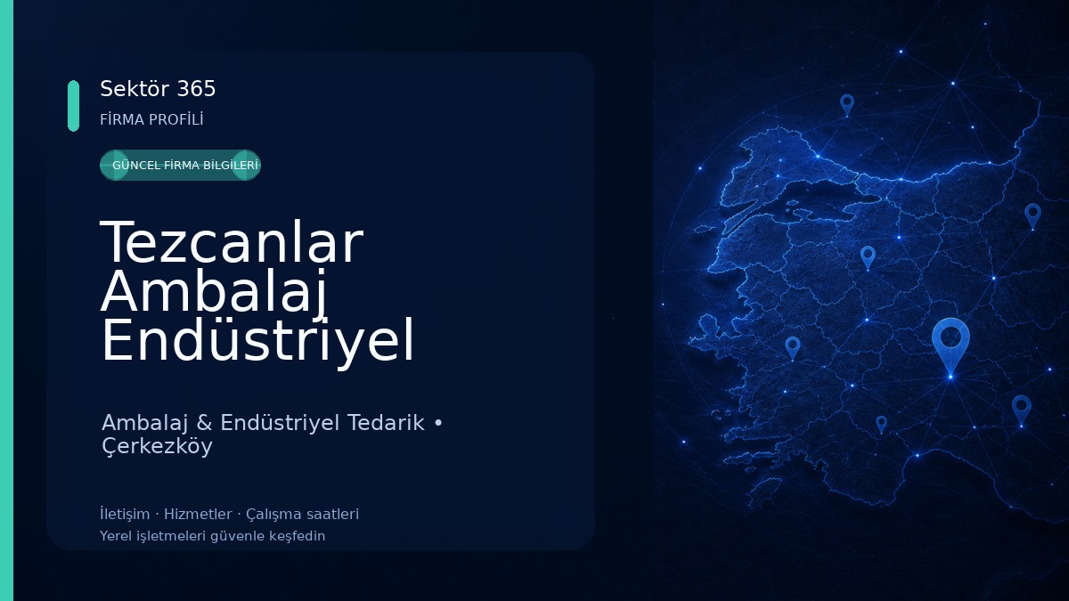 Tezcanlar Ambalaj Endüstriyel Malzemeler 