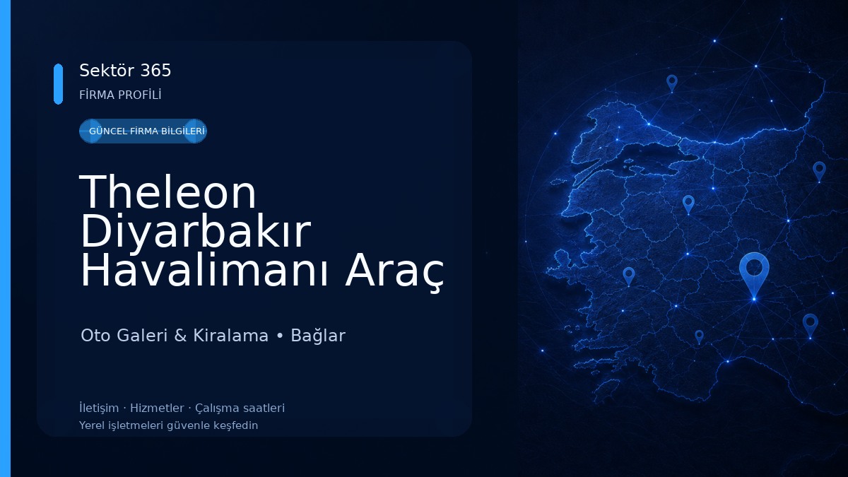 Theleon Diyarbakır Havalimanı Araç Kiralama 