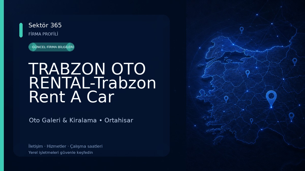 TRABZON OTO RENTAL-Trabzon Rent A Car 