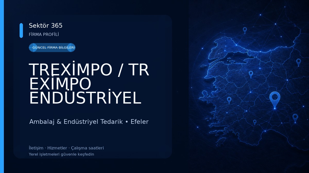 TREXİMPO / TR EXİMPO ENDÜSTRİYEL AMBALAJ MALZEMELERİ