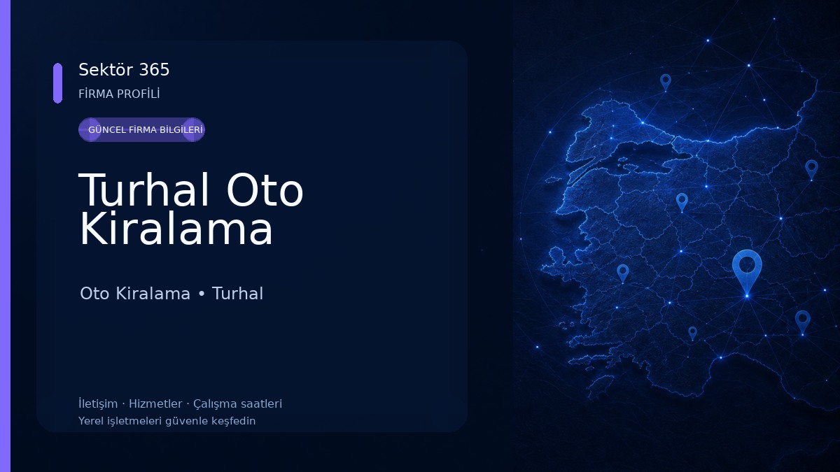 Turhal Oto Kiralama 