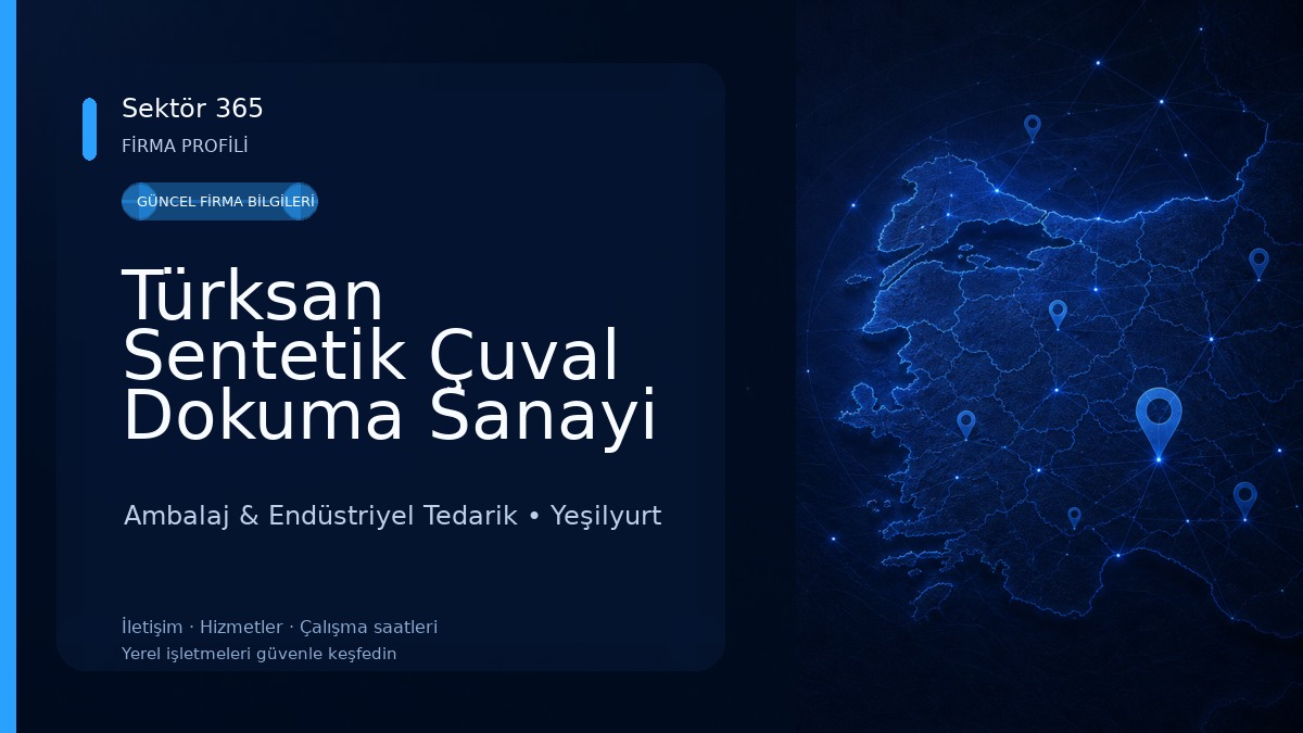 Türksan Sentetik Çuval Dokuma Sanayi