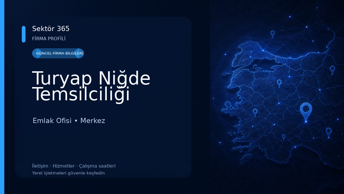 Turyap Niğde Temsilciliği