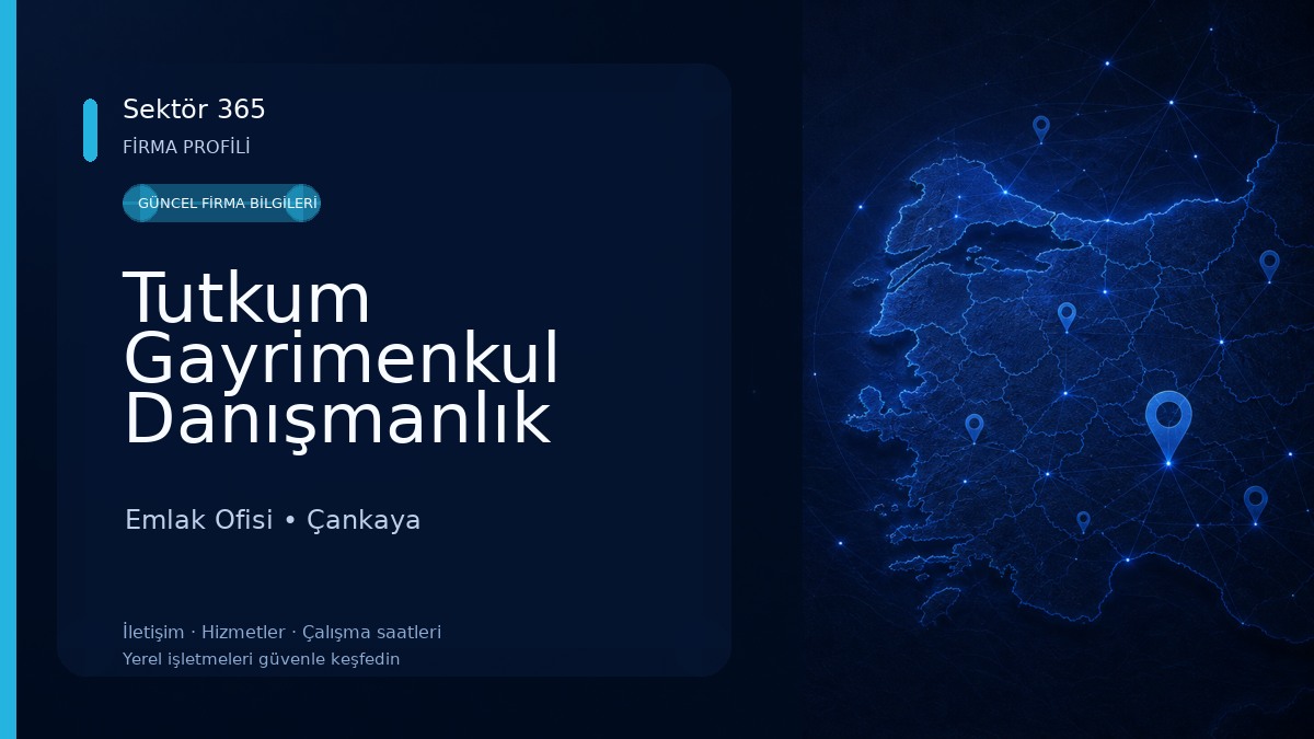 Tutkum Gayrimenkul Danışmanlık Emlak İnşaat Otomotiv 