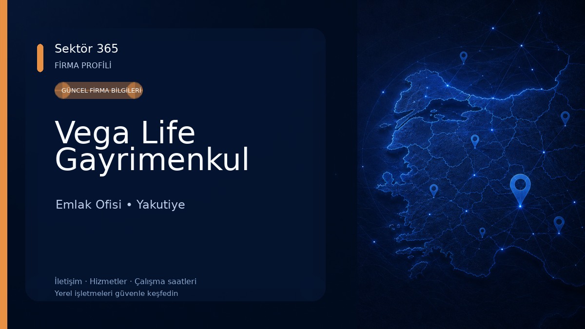 Vega Life Gayrimenkul Emlak Ofisi