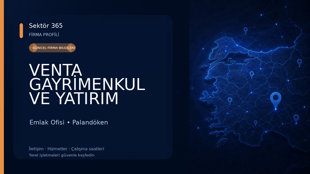 VENTA GAYRİMENKUL VE YATIRIM DANIŞMANLIĞI