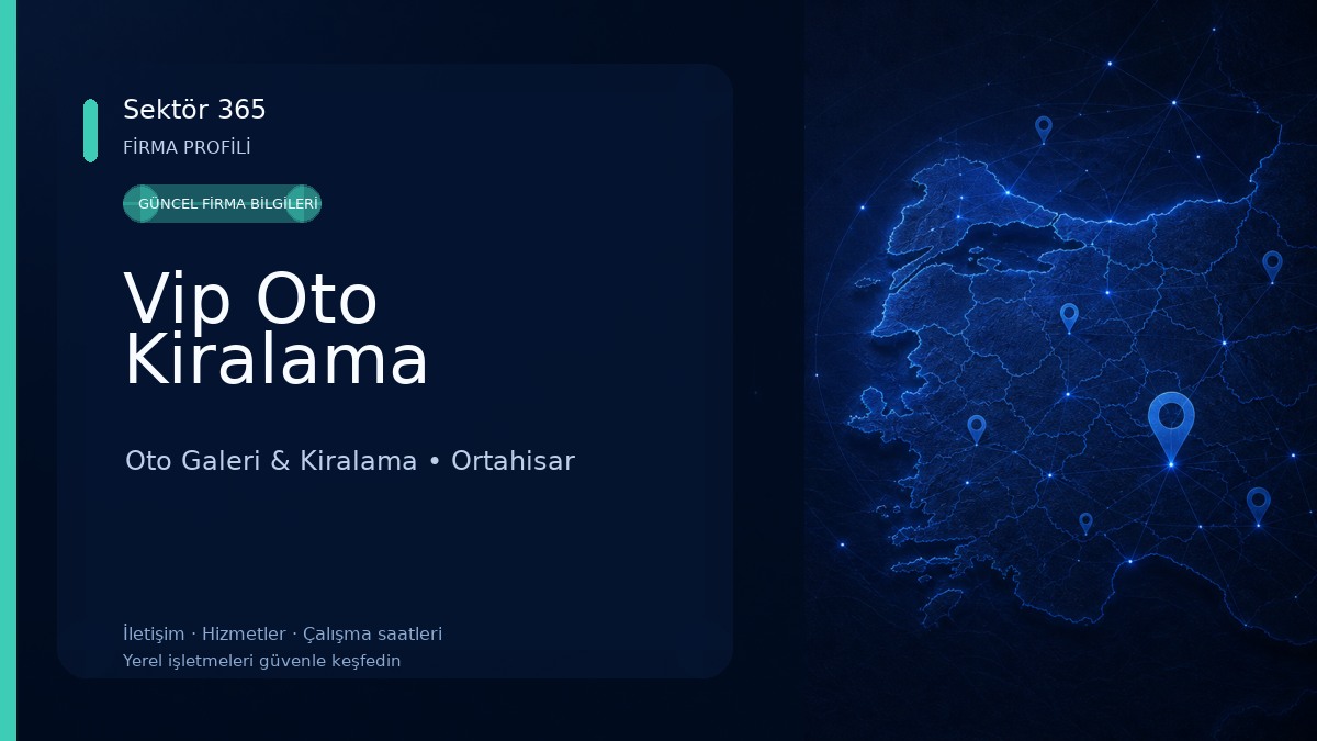 Vip Oto Kiralama Oto Galeri & Kiralama