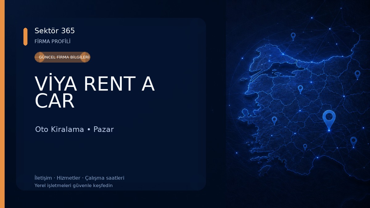 VİYA RENT A CAR Oto Kiralama