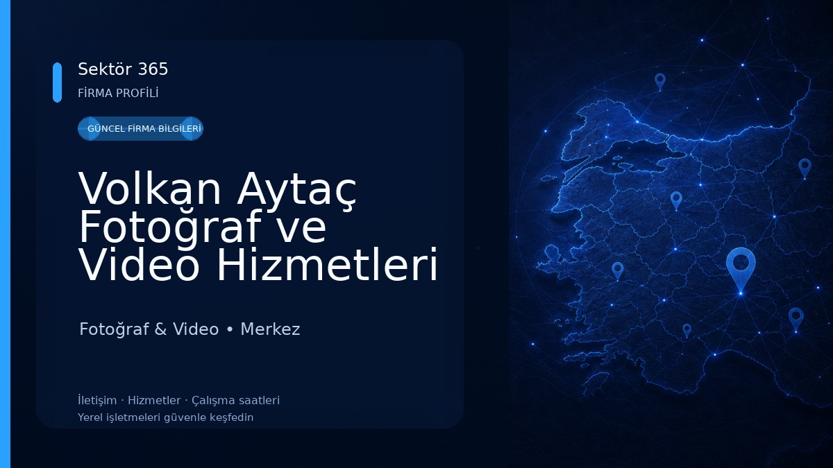 Volkan Aytaç Fotoğraf ve Video Hizmetleri 