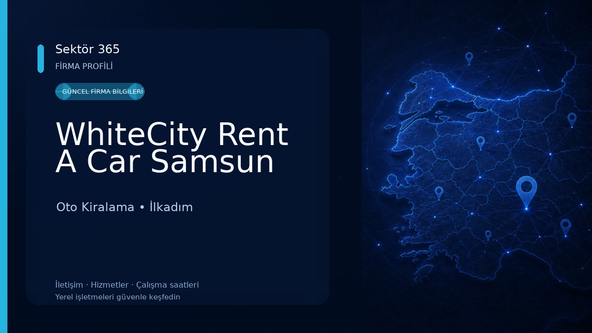 WhiteCity Rent A Car Samsun 