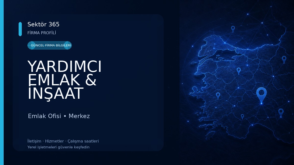 YARDIMCI EMLAK & İNŞAAT