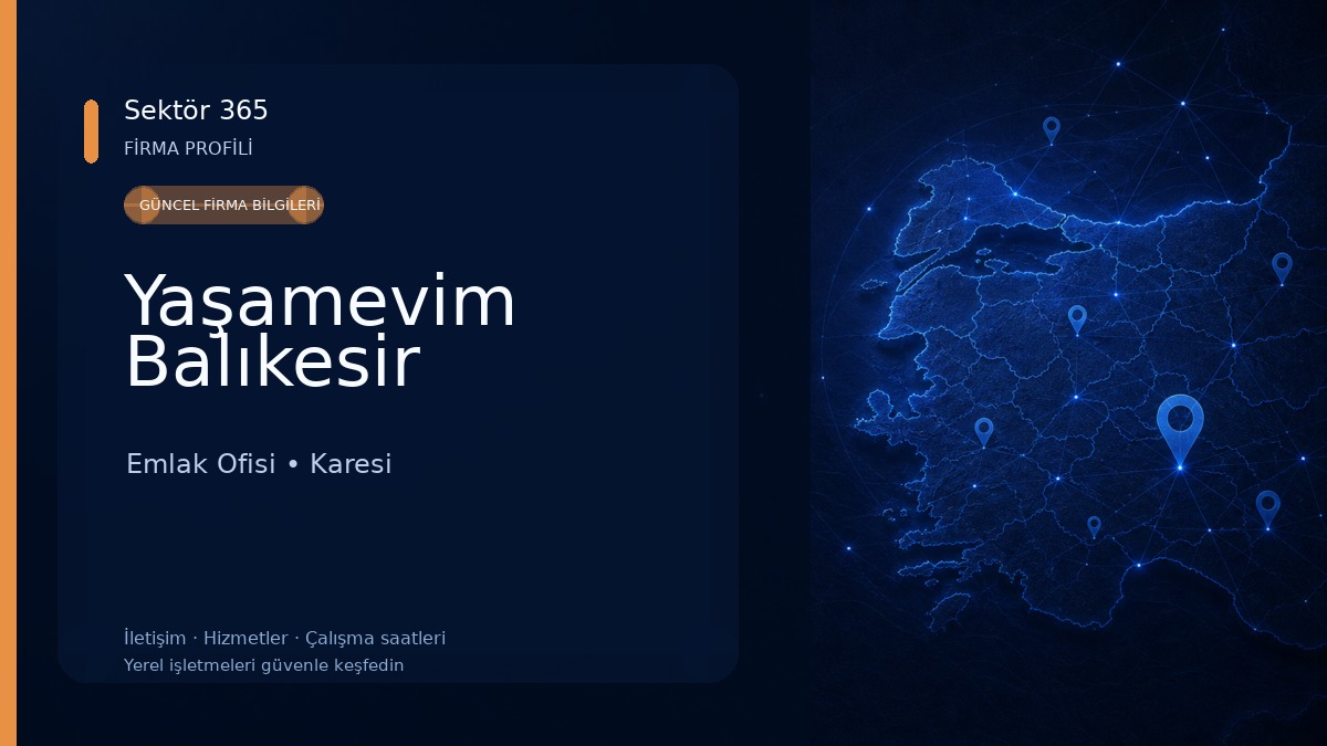 Yaşamevim Balıkesir Emlak Ofisi
