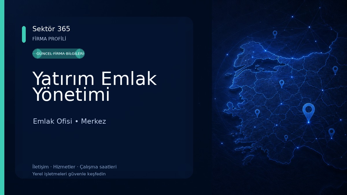 Yatırım Emlak Yönetimi