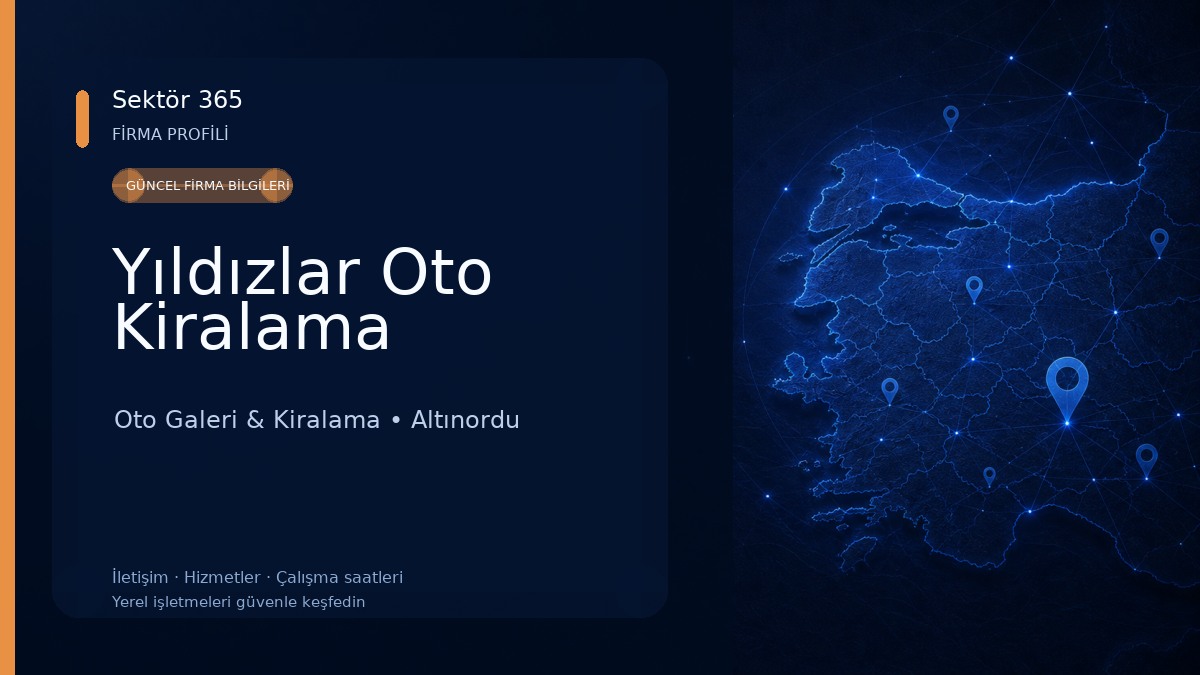 Yıldızlar Oto Kiralama Oto Galeri & Kiralama