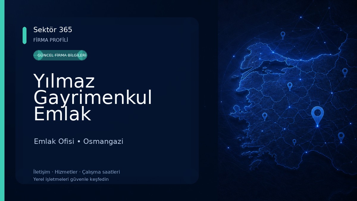 Yılmaz Gayrimenkul Emlak Danışmanlığı