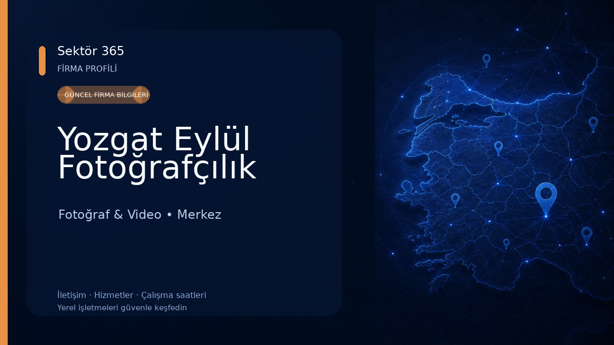 Yozgat Eylül Fotoğrafçılık 