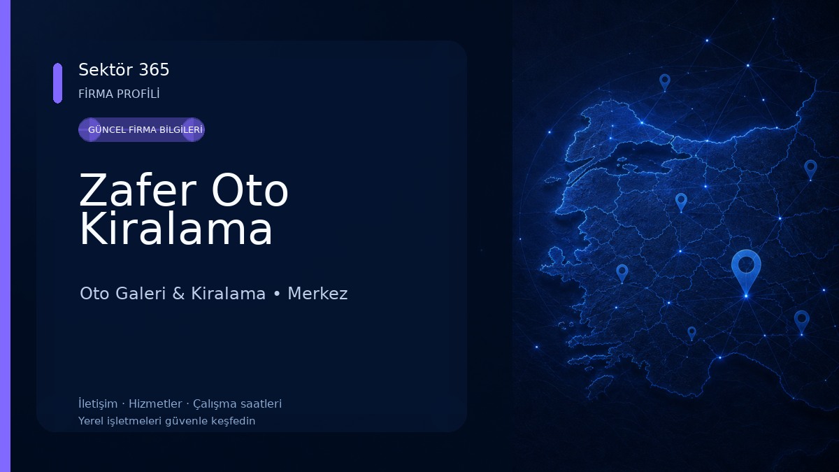 Zafer Oto Kiralama 