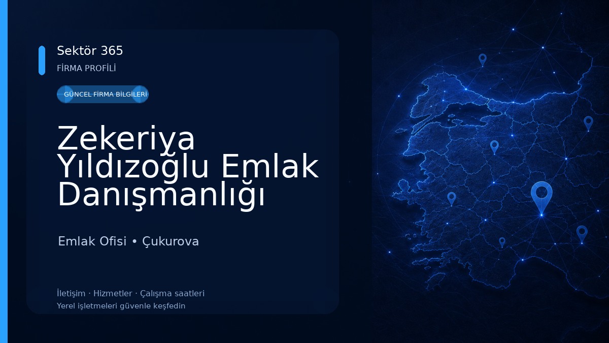 Zekeriya Yıldızoğlu Emlak Danışmanlığı Emlak Ofisi