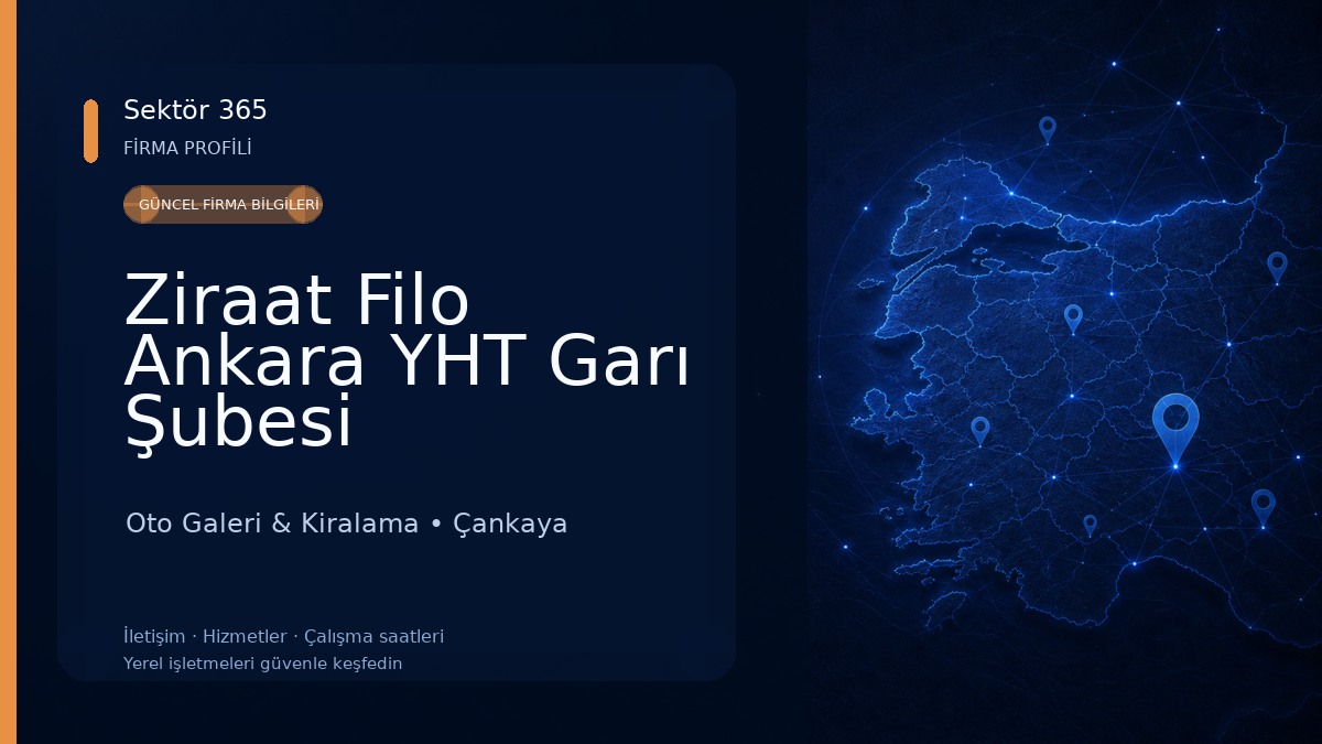 Ziraat Filo Ankara YHT Garı Şubesi