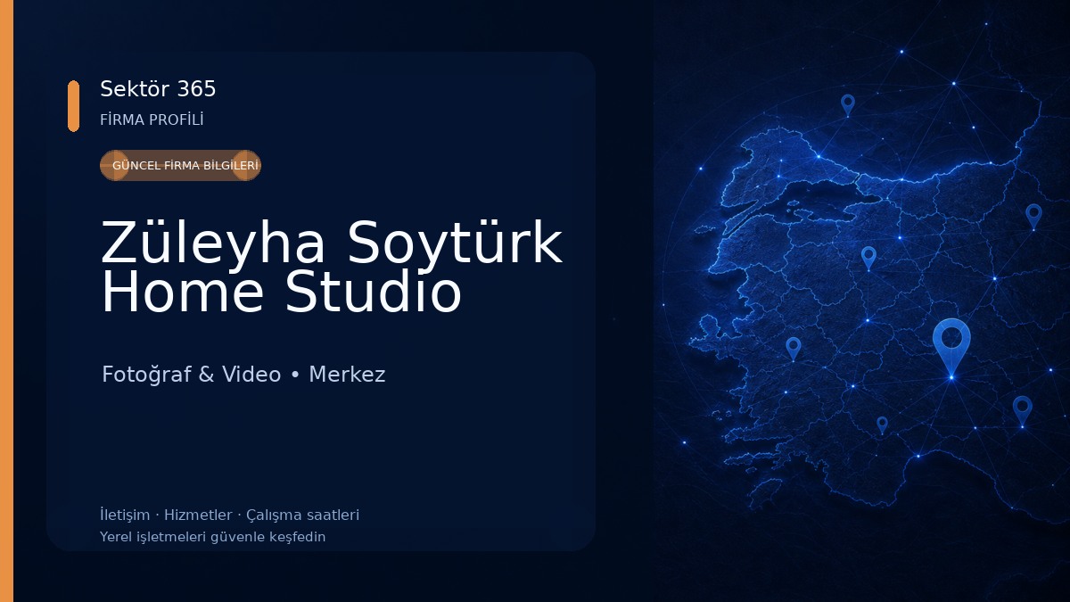 Züleyha Soytürk Home Studio 